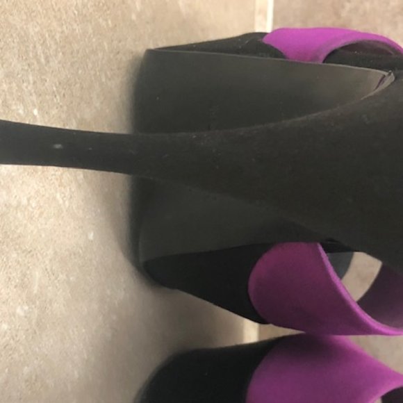 YSL Lola Satin Evening Sandals Mules/Slides - Picture 4 of 7